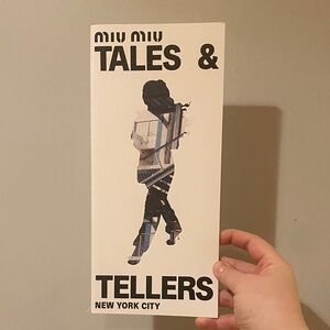 Miu Miu Black and White Tales & Tellers Booklet